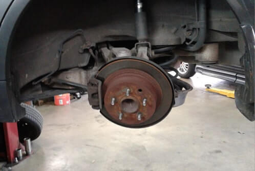 Rusty Brake Rotor