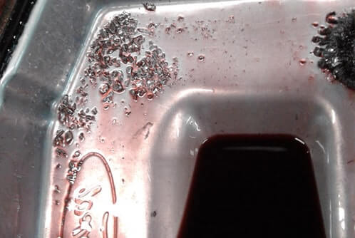 Gear Shavings in a Transmission Pan